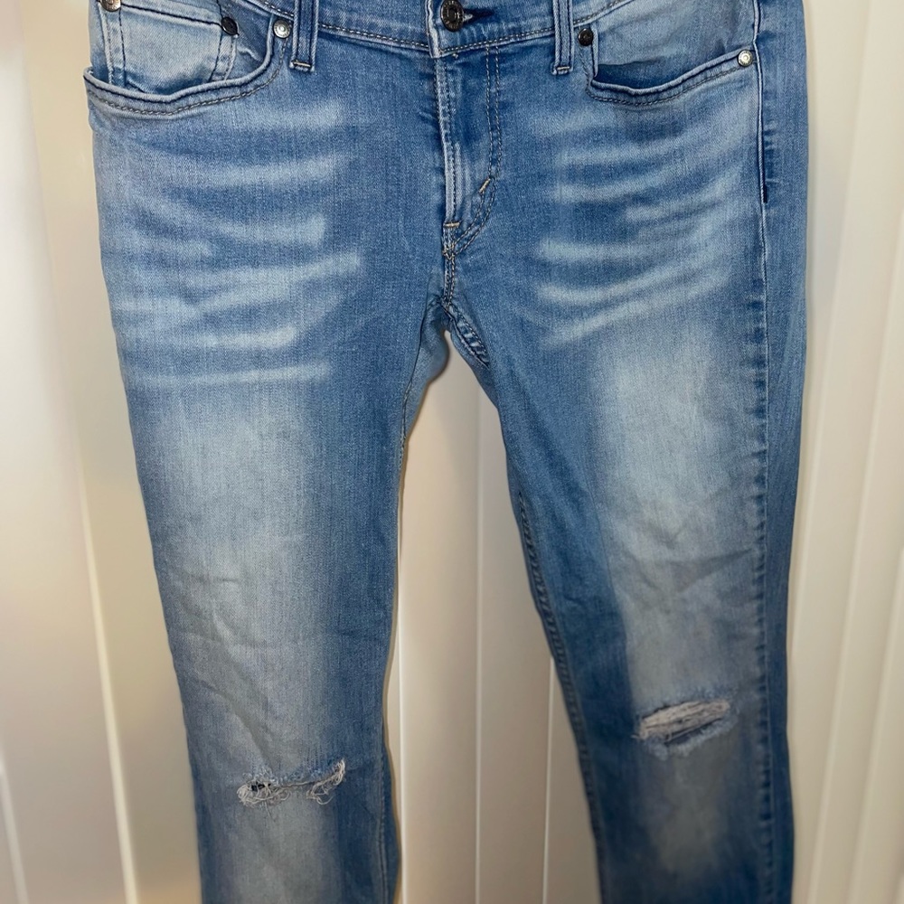Super low rise jeans